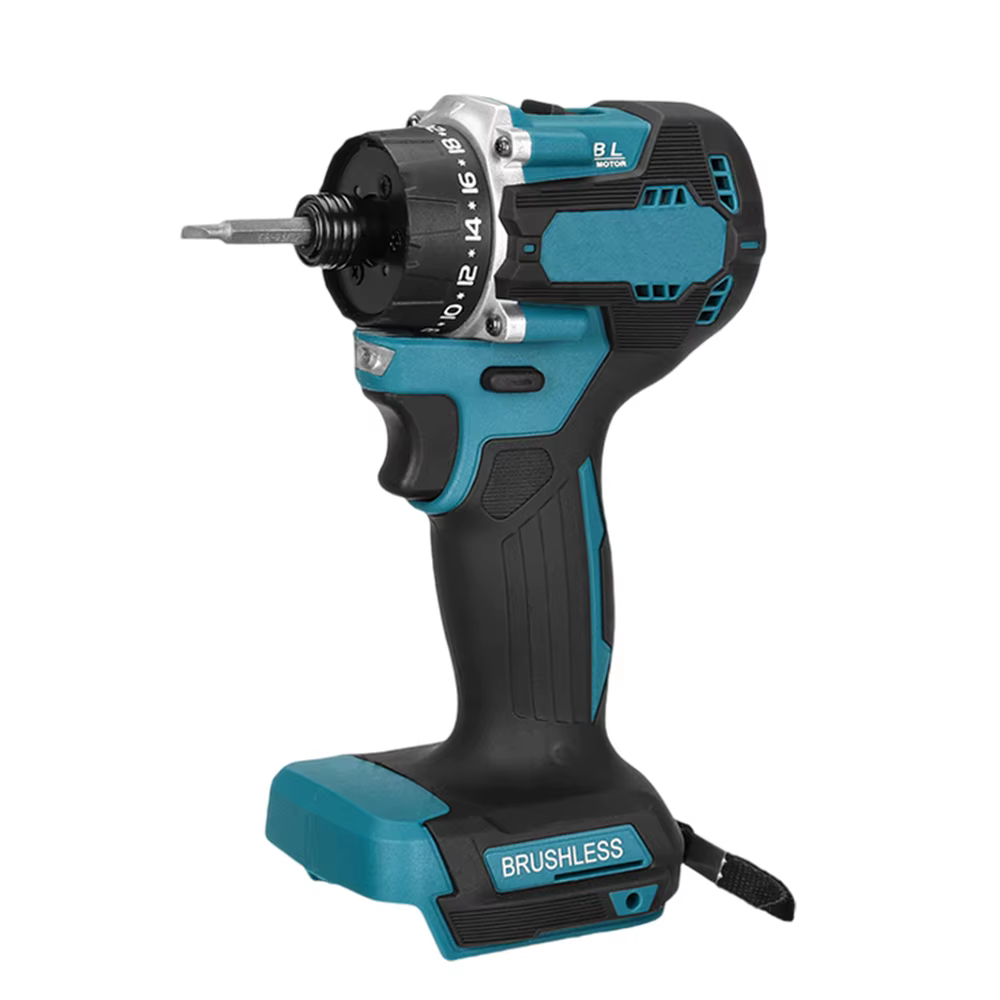 Tournevis électrique sans fil, 1000W, couple 20 + 1, 1/4 pouces, sans balais, perceuse électrique, o