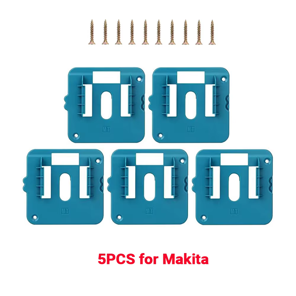 5 pièces support de batterie pour Makita 18V Li-ion batterie outils support de Machine support de st