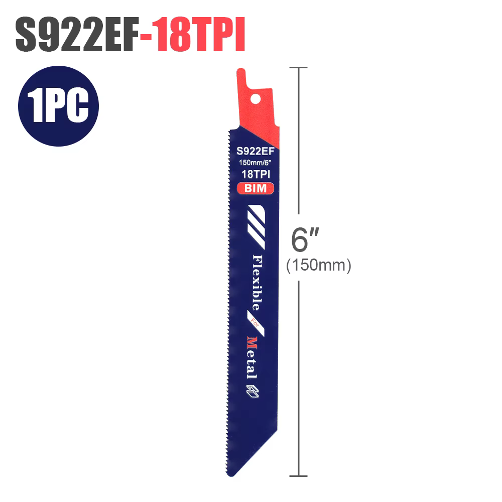 XCAN – lame de scie alternative de 6 pouces, S922AF S922BF S922EF, lame de scie sauteuse bimétalliqu