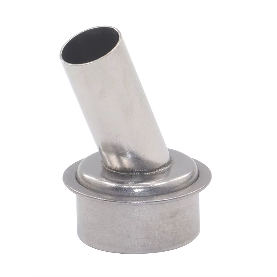Buse courbée à 45 degrés pour pistolet à air chaud BGA, buse droite, buse inclinée pour station de s