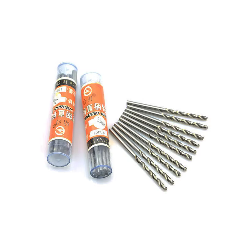 10 pièces 0.5-3.2mm forets hélicoïdaux HSS jeu de forets en acier rapide Micro tige droite outils à 