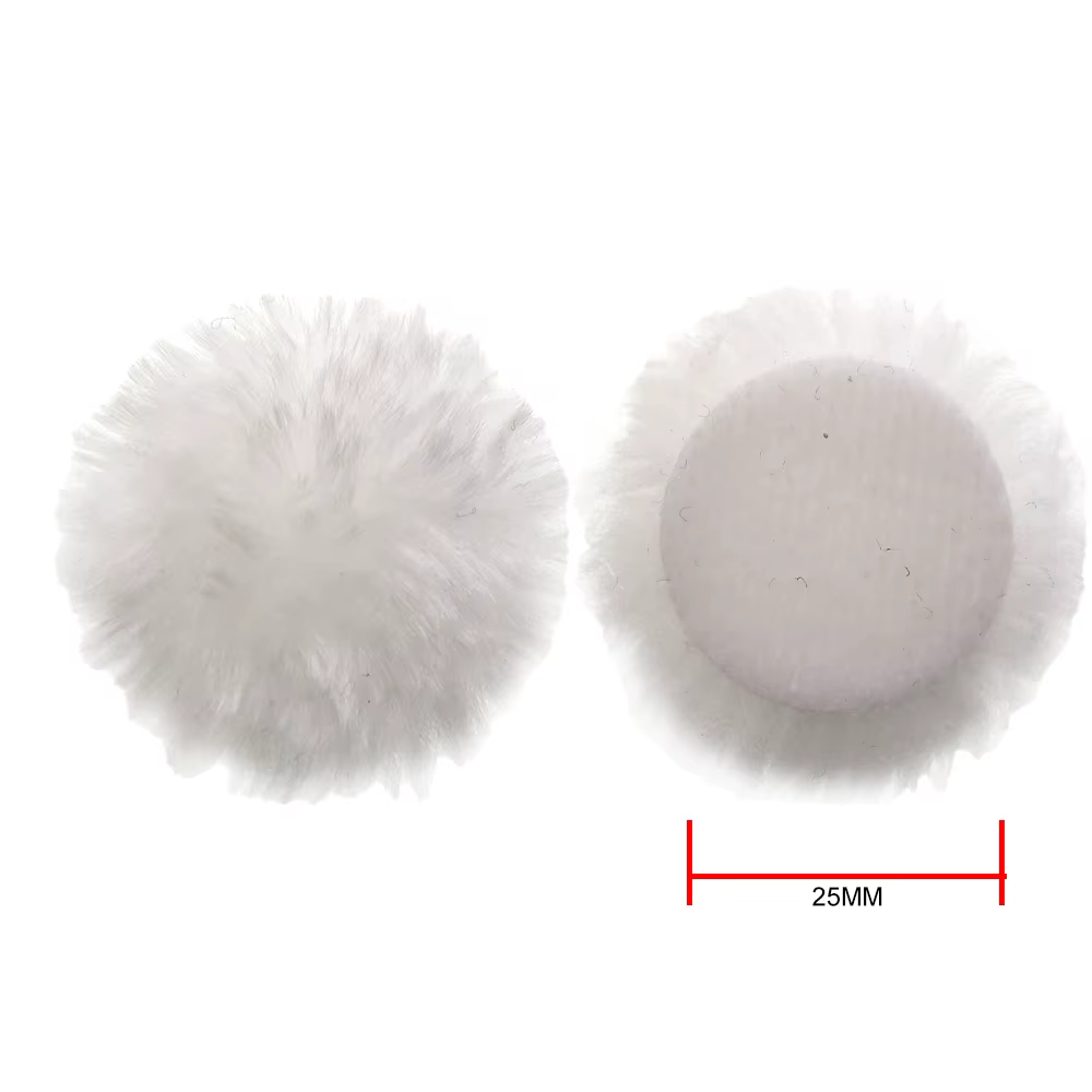 26 pièces ensemble 1 pouce Mini voiture mousse perceuse tampon de polissage 25mm détail éponge laine
