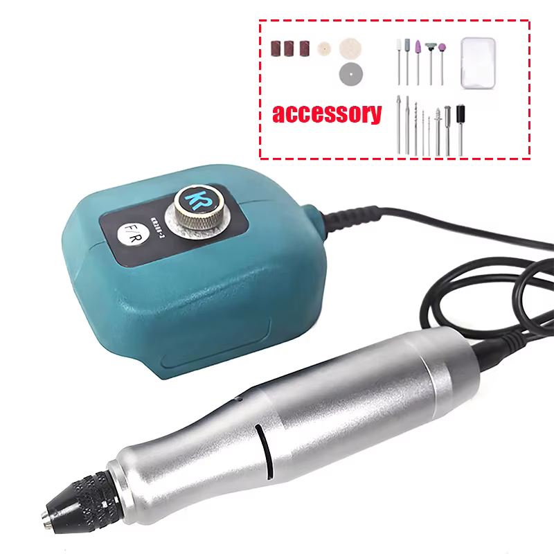 Mini meuleuse électrique aste portable, réglage de la vitesse en continu, perceuse électrique bricol