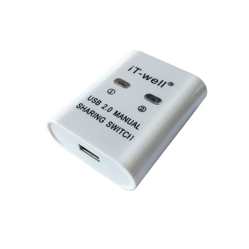 HUB de commutateur d'imprimante USB, boîtier de commutation d'impression à 2 ports, 2 entrées et 1 s