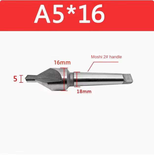 60 ° Foret de centrage conique Morse, type A sans conique de protection, type B avec conique de pr