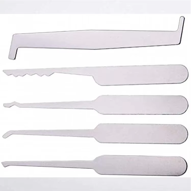 Outils de serrurier pratiques, 5 pièces/ensemble pour remplacer les outils de tournage, outils de cl