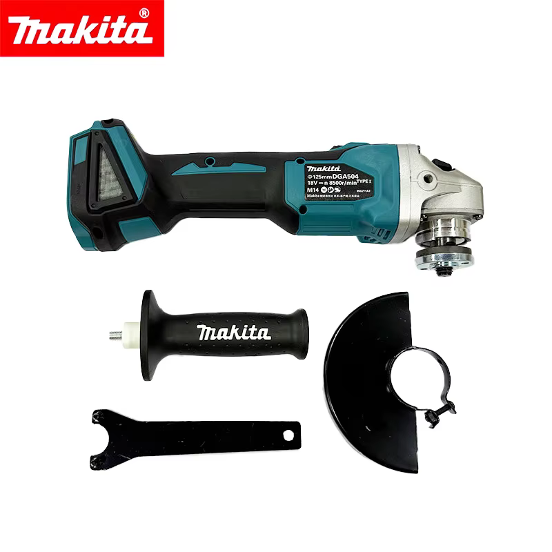 Nouvelle meuleuse d'angle sans fil Makita DGA504 2026, disque de 125 mm, 680 W 8500 tr/min, batterie