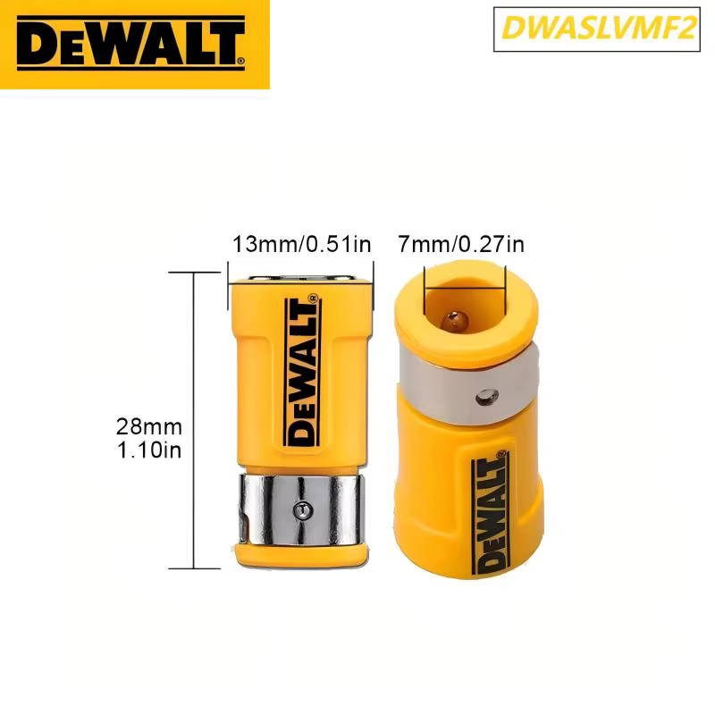 Mandrin magnétique DEWALT DWASLVMF2 MAXFIT-pour forets, Compatible avec DCF850/DCF887, accessoires p
