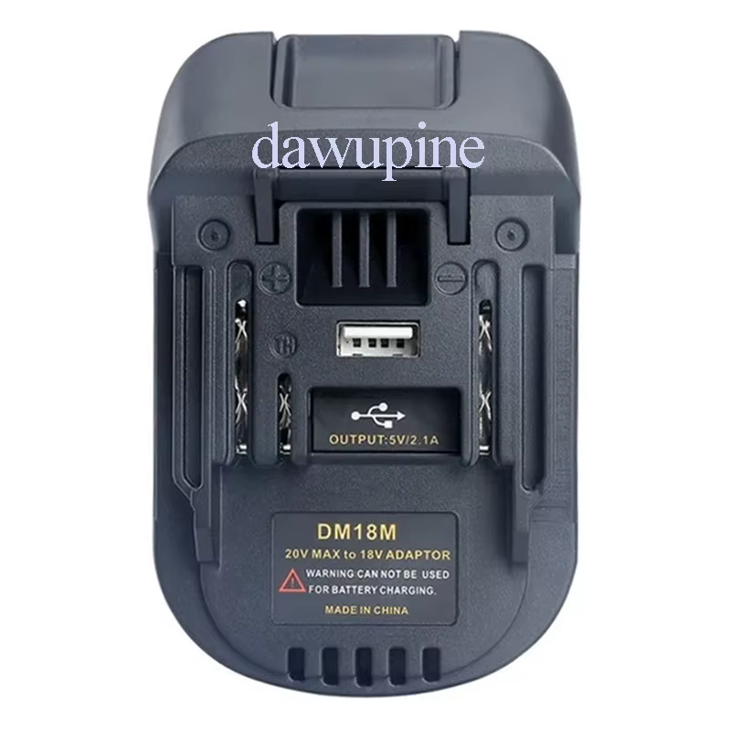 Adaptateur convertisseur DM18M pour Milwaukee pour M18 pour batterie Li-ion Dewalt 20V pour outils é