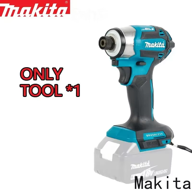 Perceuse à percussion sans fil Makita DTD173, 3600 tr/min, 180 Nm, moteur sans balais, 18 V, compati