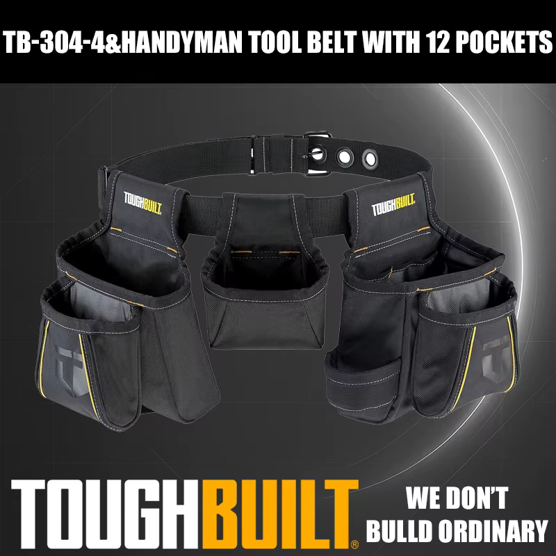 TOUGHBUILT TB-304-4 Sac de rangement pour kit d'outils 4 en 1 - Épais et durable