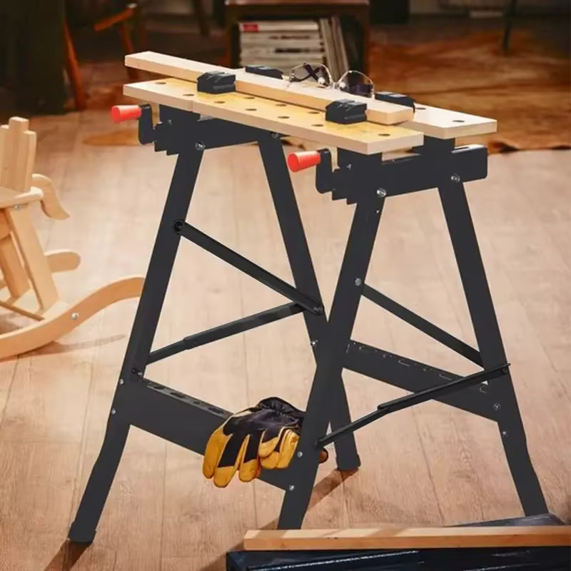 Établi pour le travail du bois, outil pliant multifonctionnel, Table à outils Mobile, banc de menuis