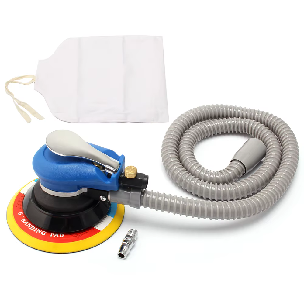 NuoDunco ponceuse orbitale pneumatique 5 pouces/6 pouces polisseuse à Air 125mm/150mm meuleuse sous 