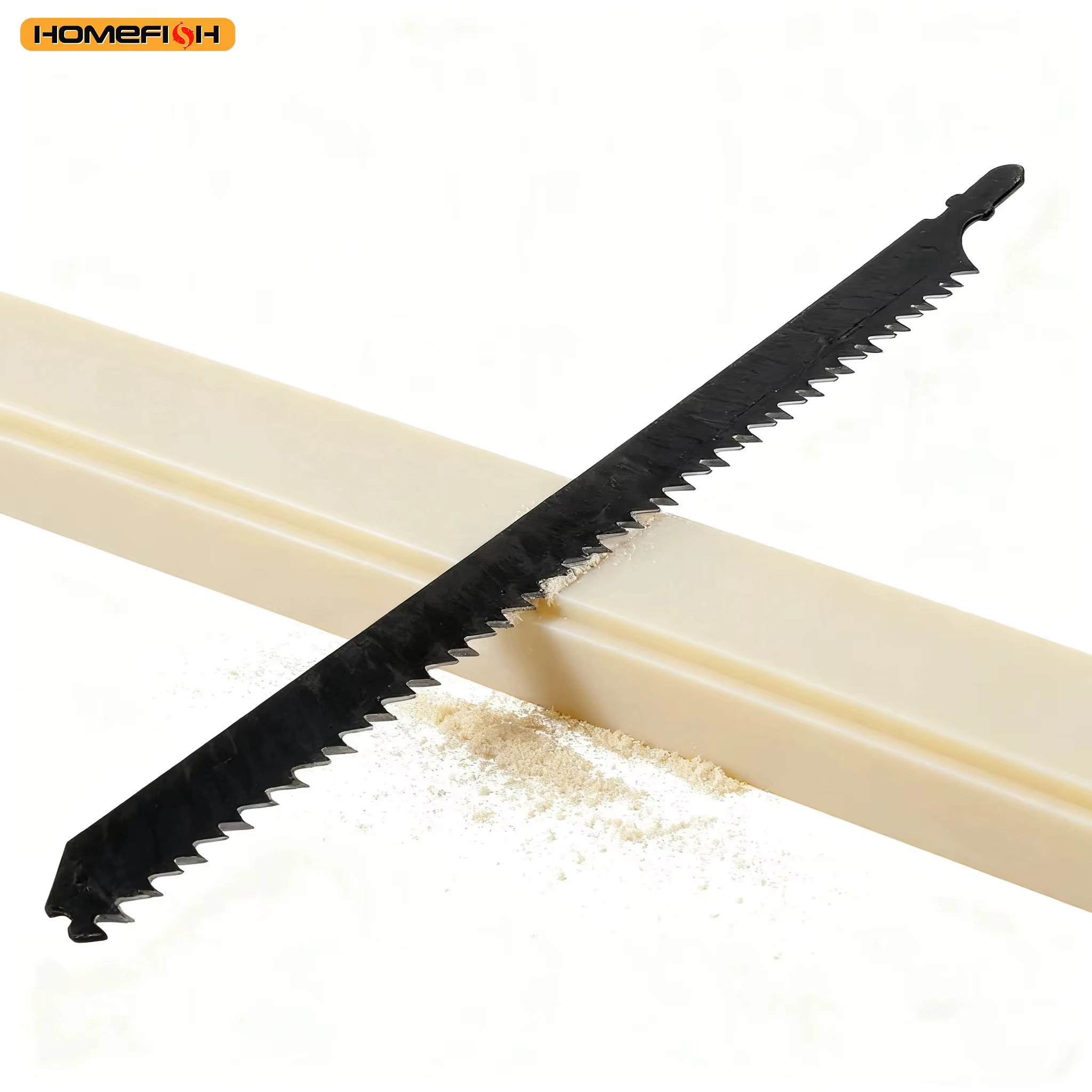Lame de scie sauteuse 250mm T1044DP, acier à haute teneur en carbone pour couper les panneaux du boi