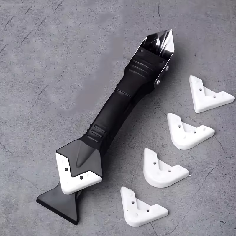 Ensembles d'outils de peinture 5 en 1, Kit de colle pour pelle à tête métallique, spatule en Silicon