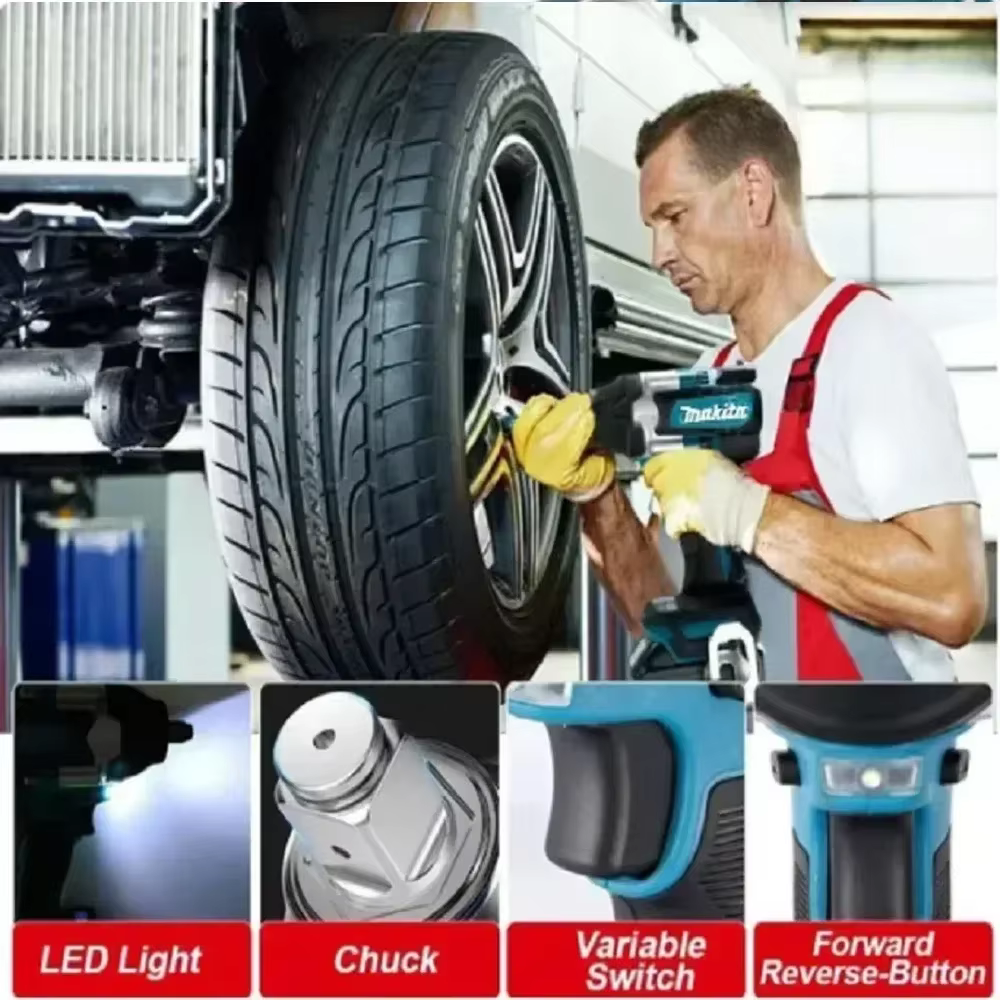 Makita DTW700 18V clé électrique sans brosse perceuse sans fil tournevis livraison gratuite grand co
