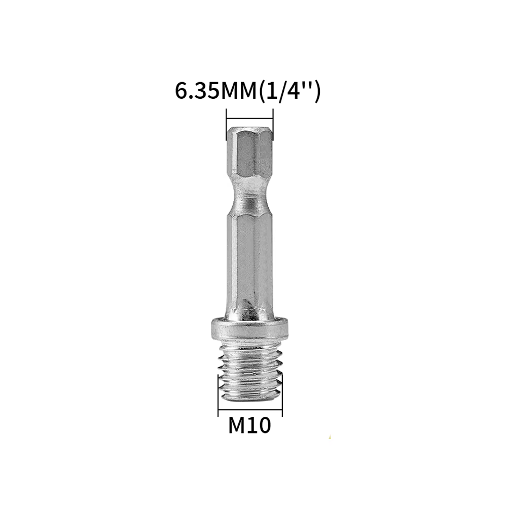 Plaque de tampon de polissage auto-adhésive SI FANG avec adaptateur de filetage M10/14/16mm, accesso