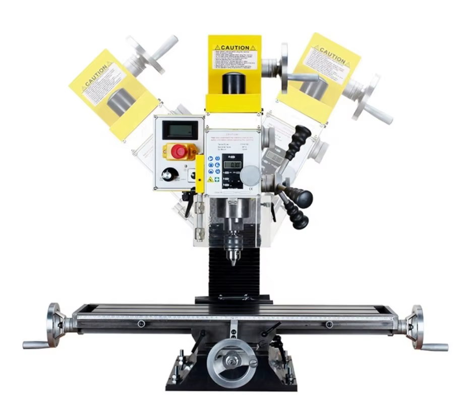 Machine de perçage et de fraisage verticale CNC miniature WMD25V, machine de perçage et de fraisage 