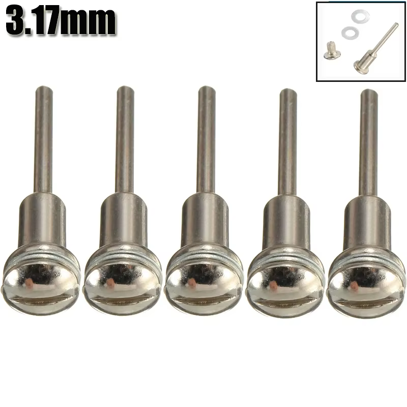 Mandrin en acier pour outil lointain Dremel, meule à tronçonner Dremel, meulage électrique, 5 pièces