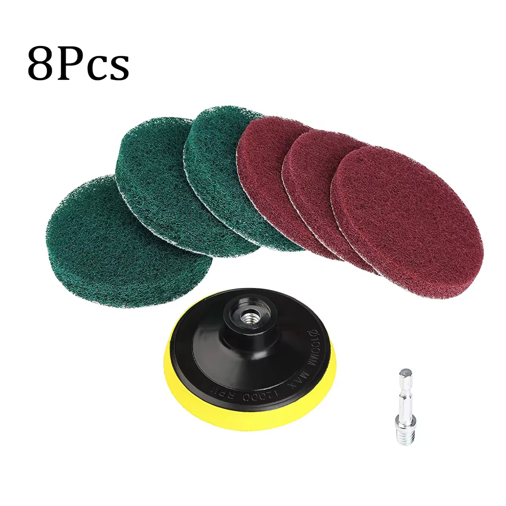 Kit de brosses pour perceuse électrique de voiture, brosse de nettoyage électrique, tampon de poliss