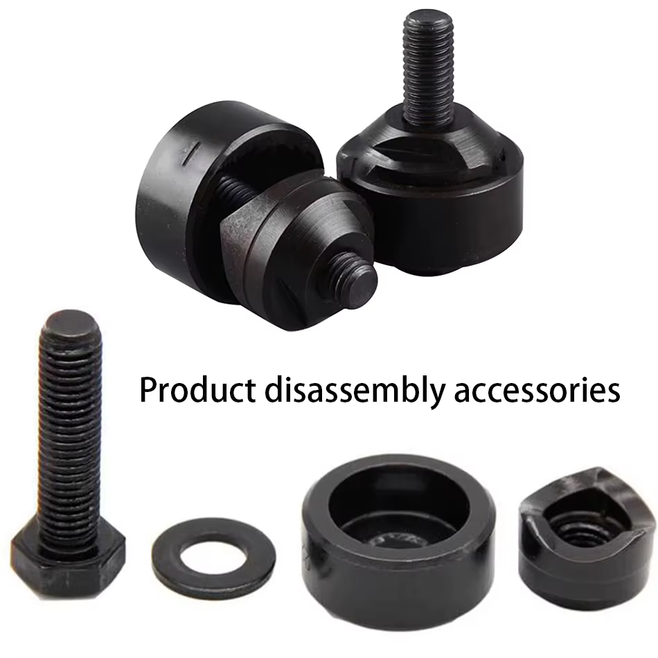 Scies à trous en acier pour tôles de 16 mm à 50 mm, ouvre-trous antidérapant, outils de poinçonnage