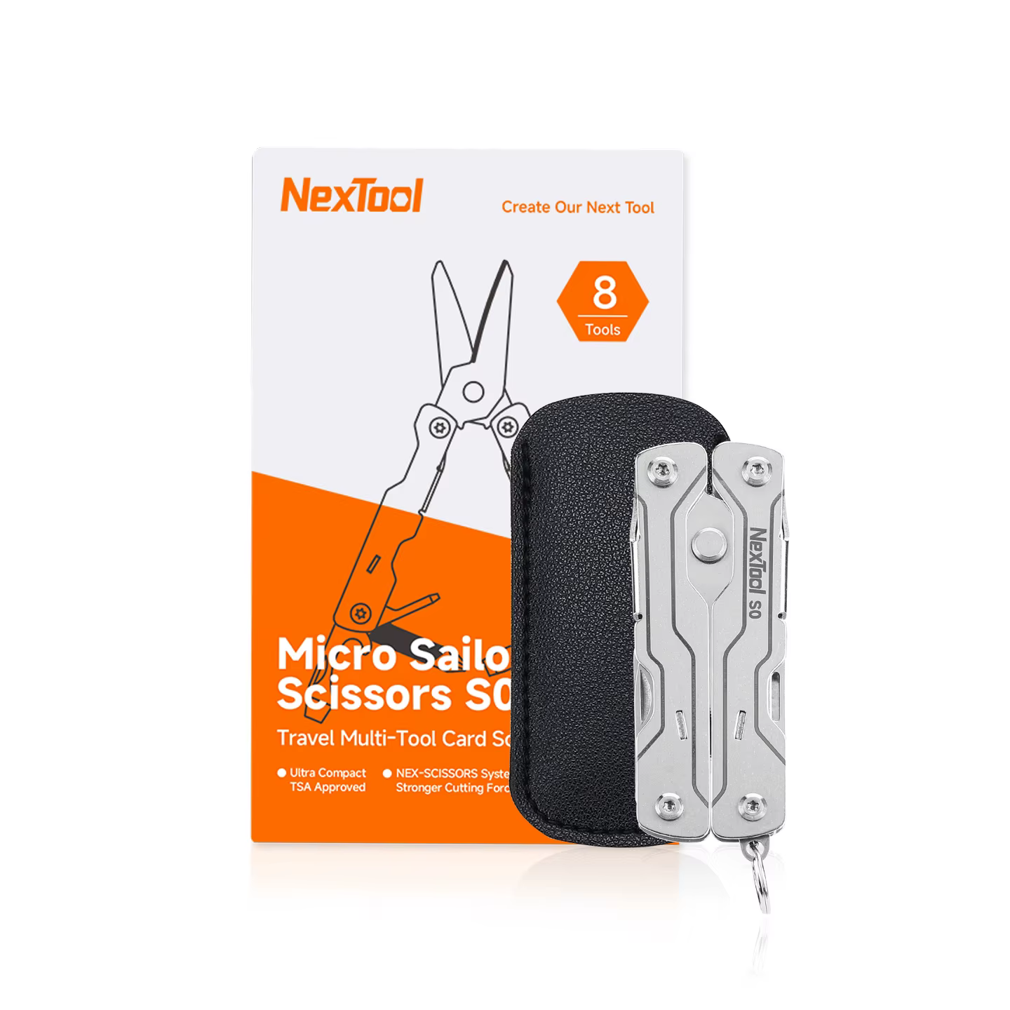 NexTool 8 en 1 Mini ciseaux de marin S0 Micro multi-outils tournevis ciseaux EDC outils portables Mi