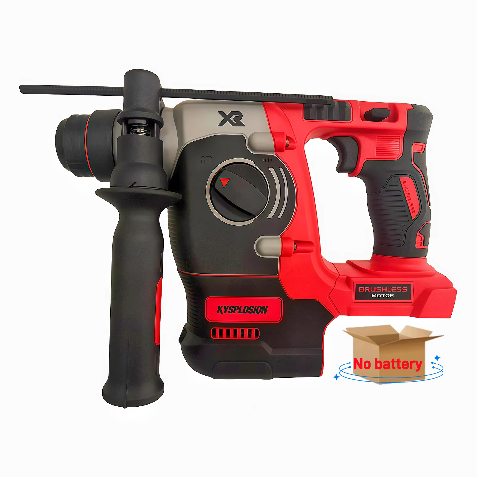 Pour Milwaukee M18 batterie sans brosse marteau à percussion rotatif perceuse sans fil 2 Modes SDS m