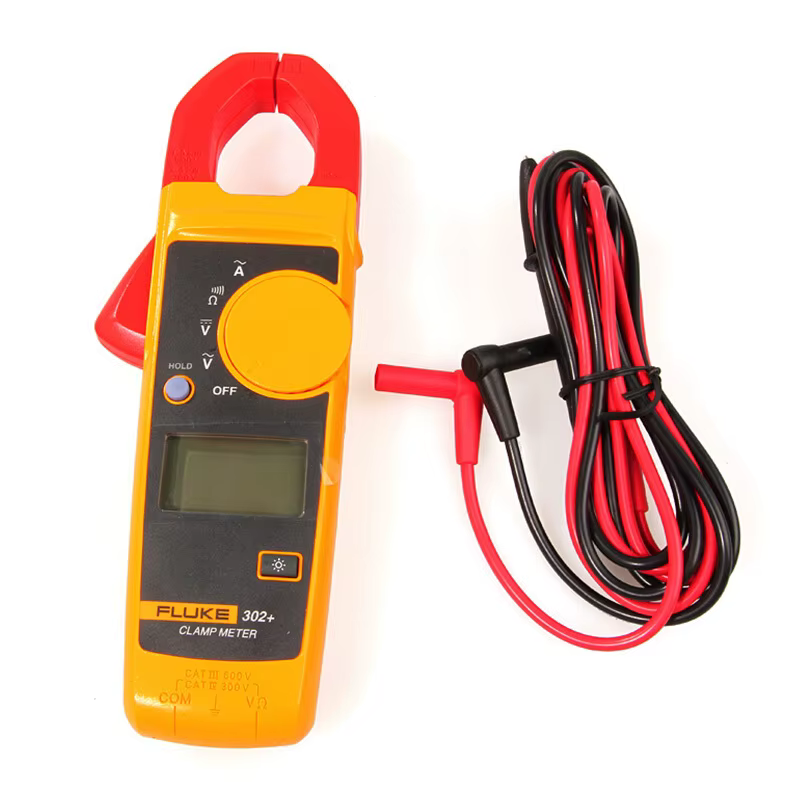 Fluke 302 + 303 305 pince multimètre numérique AC ampèremètre compteur multifonction Volt Ω fréquenc