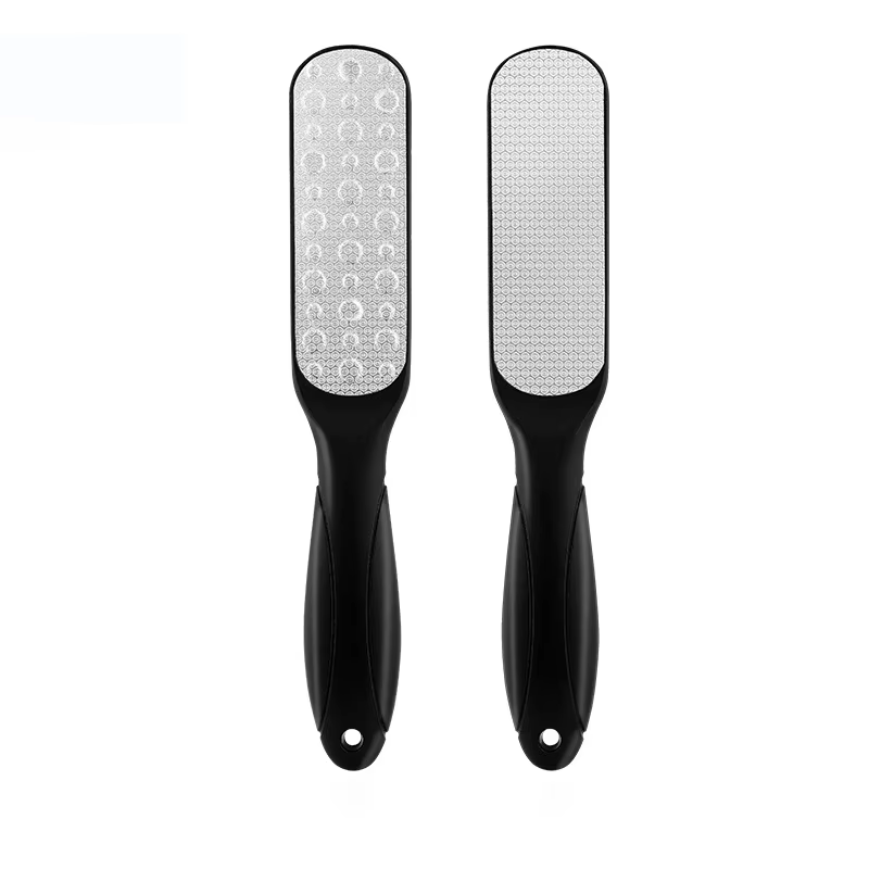 Lime à pieds double face pour l'élimination des callosités, outils de pédicure professionnels, gratt