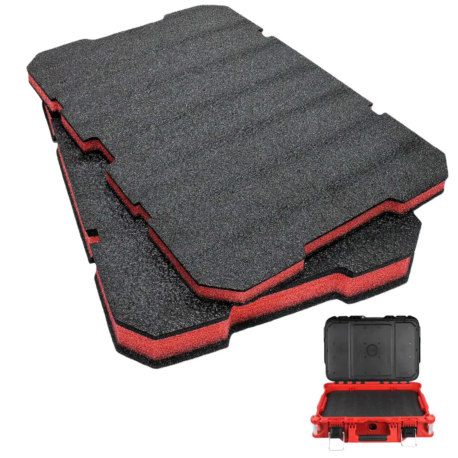 Insert en mousse pour boîte à outils 48-22-8435 compatible avec les boîtes Milwauke Packout, organis