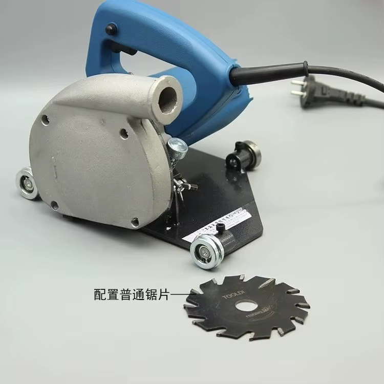 Machine électrique de rainurage de plancher de PVC de 13000 tr/min 1200W, rainurage de plancher mou 