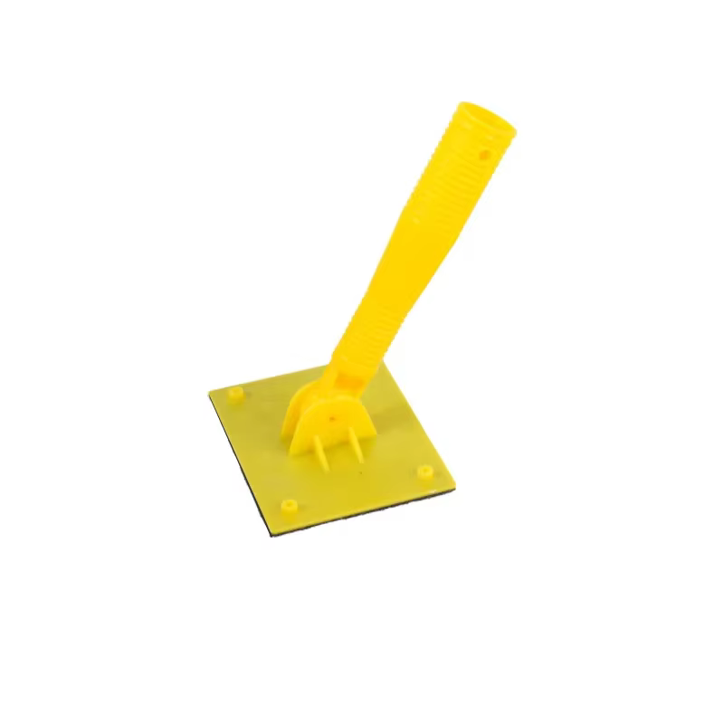 Support de papier de ponçage auto-adhésif, Clip de ponceuse de polissage Durable avec bande floquée