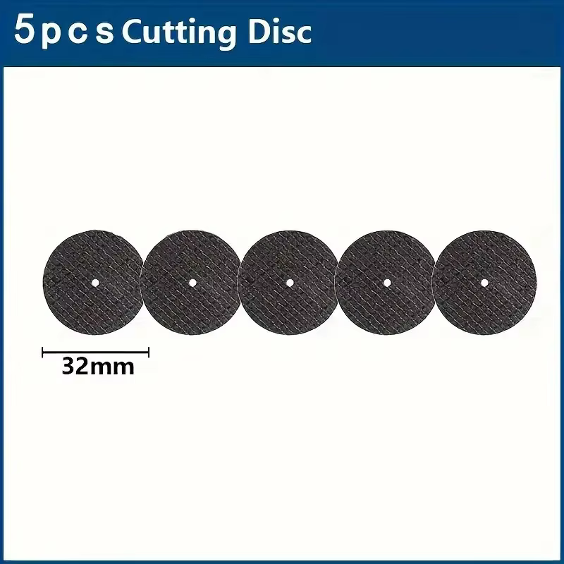 Disque à tronçonner converasif avec mandrins, meules pour accessoires, coupe du métal, outil lointai