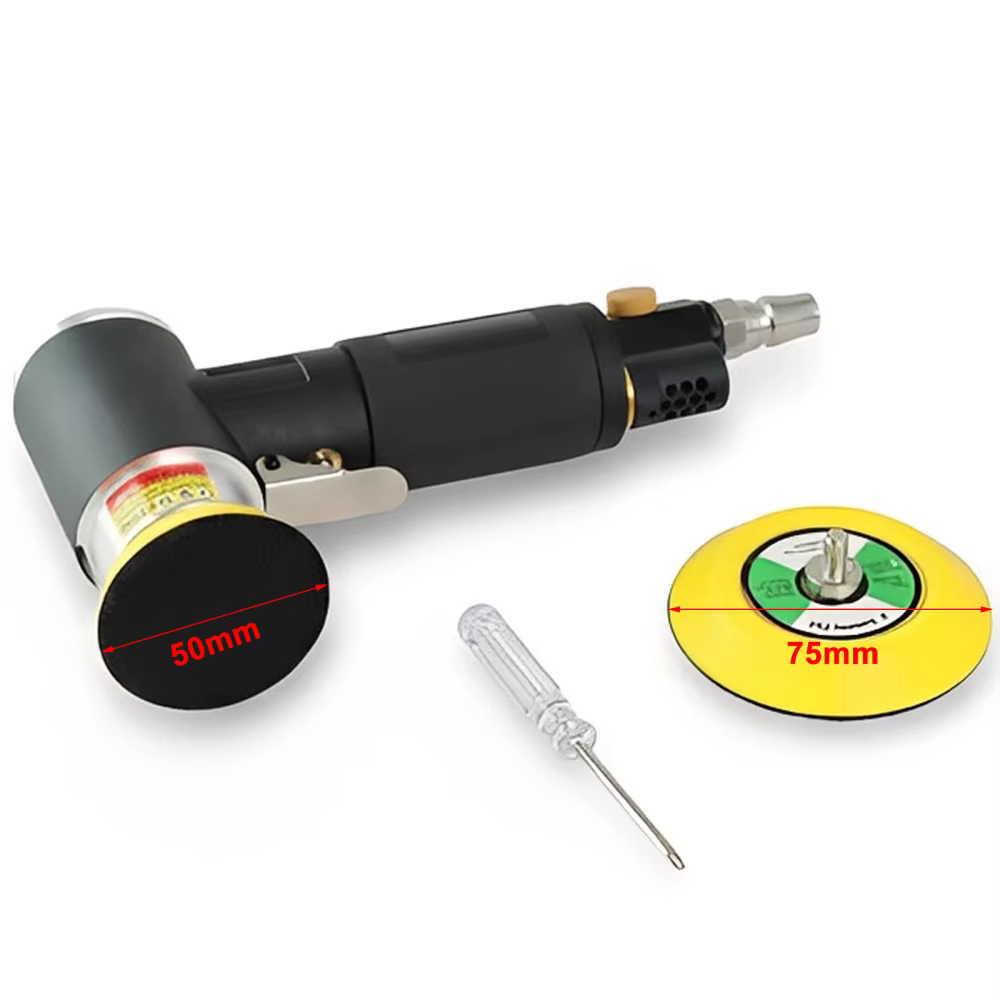 Ponceuse orbitale pneumatique mini Orbit Air Sander 1'/2'/3' pour polissage automobile, polisseuse h