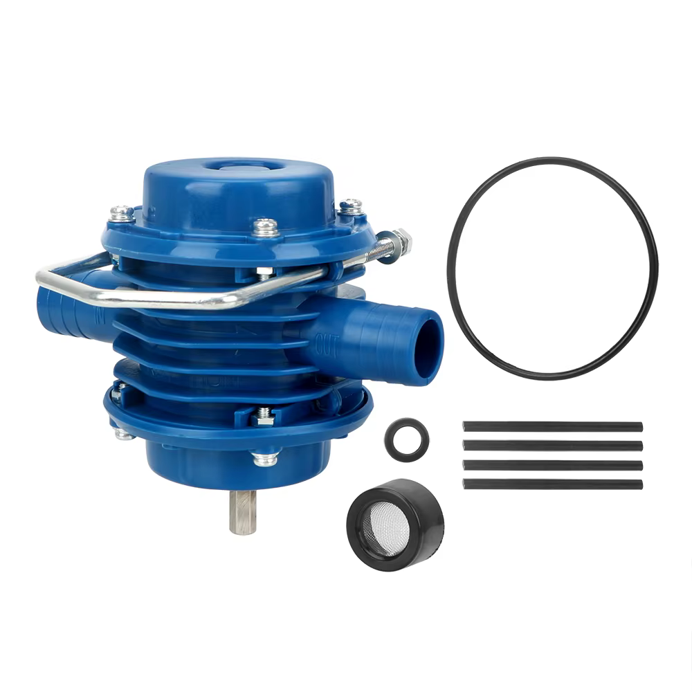 NICEYARD Mini pompe à eau pour perceuse électrique manuelle auto-amorçante robuste aucune puissance 