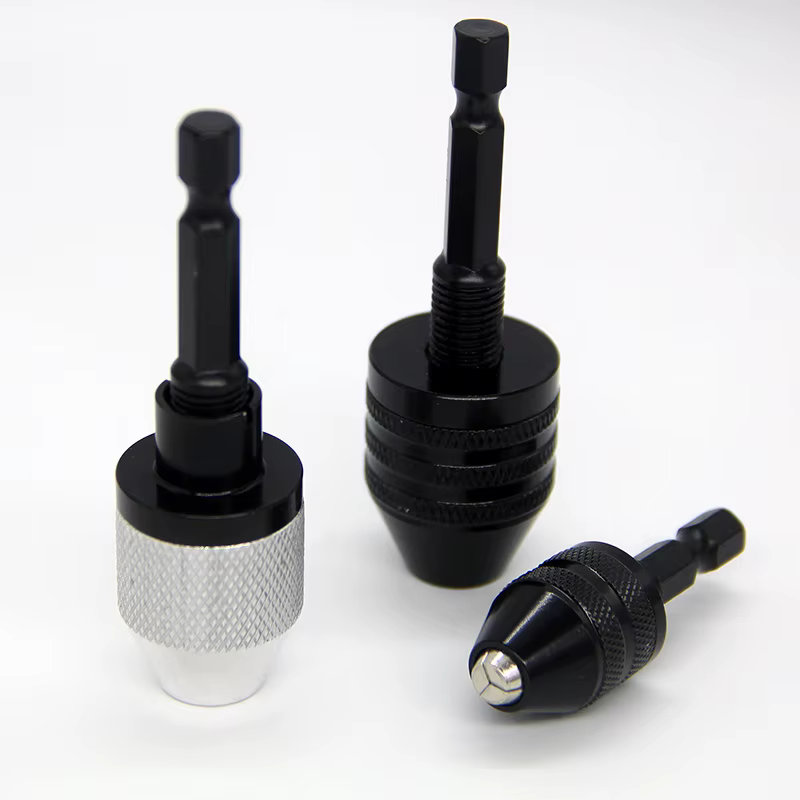 Mandrin de perceuse, tournevis sans clé, adaptateur de pilote d'impact, Micro moteur électrique, pin