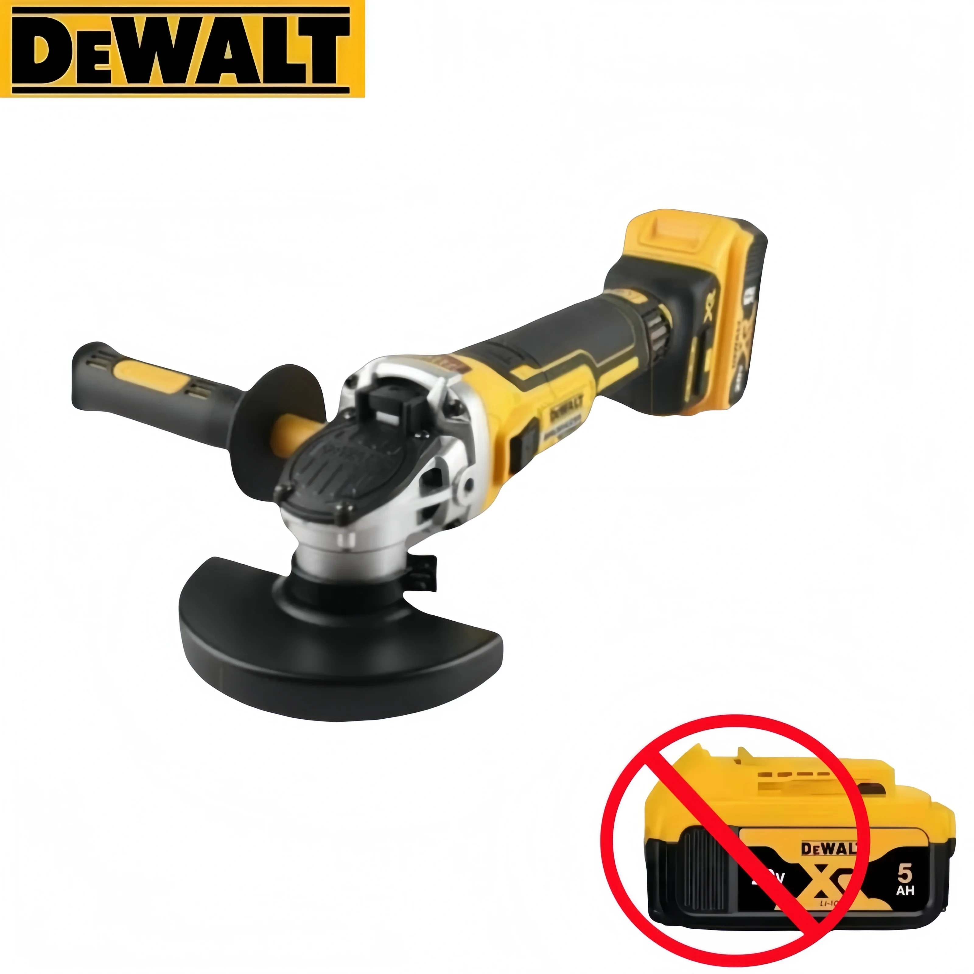 Meuleuse d'angle sans fil DEWALT DCG405 20V 125mm avec broche M14, 3 vitesses