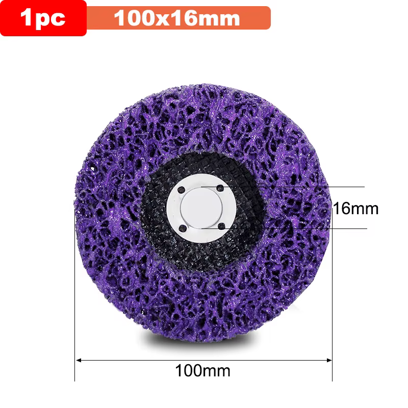 1-5 pièces 100/115/125mm disque de corail Poly bande disque meuleuse bande disque abrasif roue peint