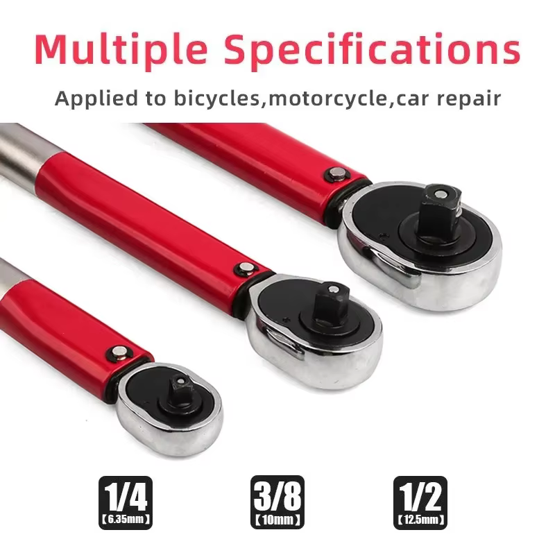 Clé dynamométrique 10-210N.m 1/2 ", clé dynamométrique à cliquet réversible précise, outil professio