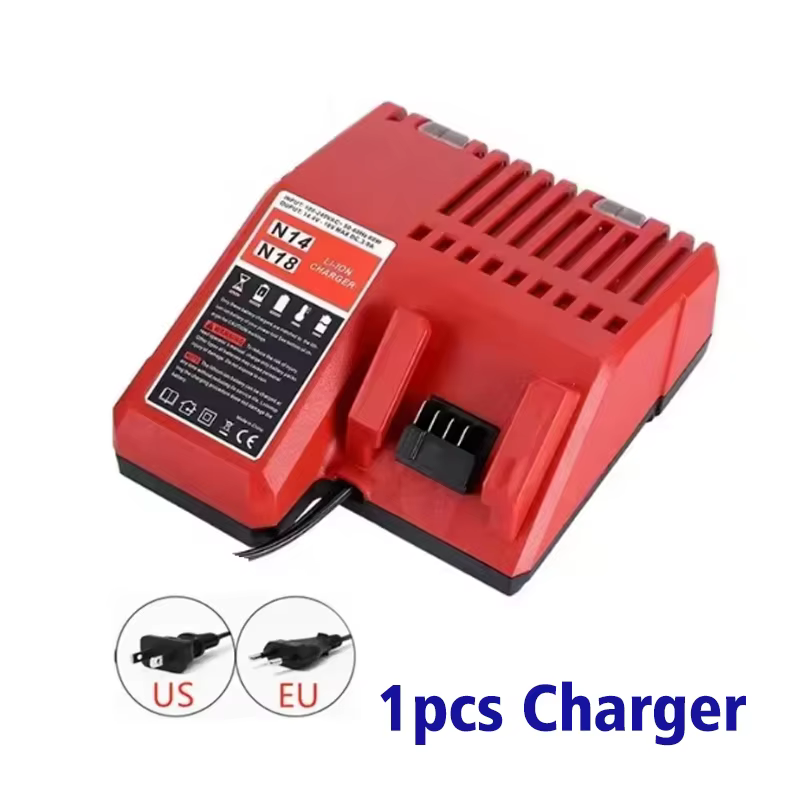 Batterie 18V 12000mAH haute énergie, pour Milwaukee M18B5 48-11-2402 48-11-2411 48-11-2401 MIL-12A