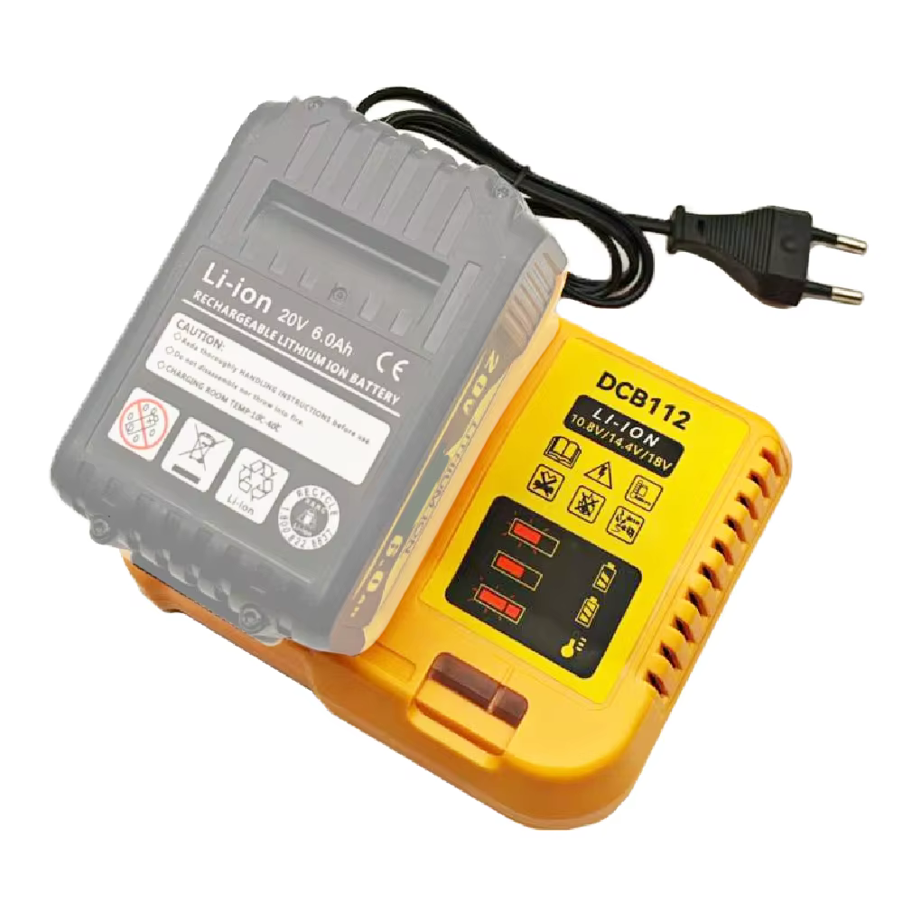 Pièces d'outils électriques DCB112 pour Dewalt 10.8V 12V 14.4V 18V 20V DCB206 DCB203 DCB120 Chargeur
