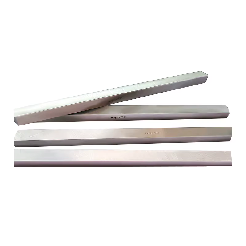 Couteau en acier blanc à grande vitesse HSS de 200mm de longueur, fraisage carré, foret de gravure,