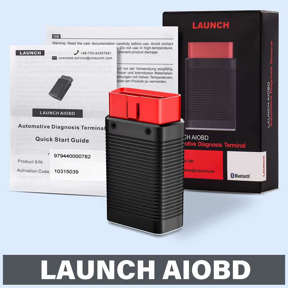 LANCEMENT AIOBD Outil de Voiture Lecteur de Code Scanner Scan Intelligent