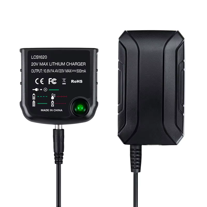 Chargeur de batterie au Lithium LCS1620, pour Black & Decker 10.8V 14.4V 18V 20V série LBXR20, perce