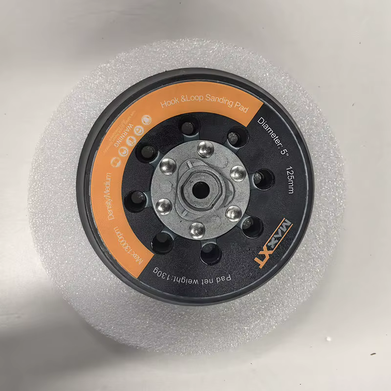 MAXXT Meuleuse de ponçage 6'' 150mm, 30 disques de ponçage en céramique à crochets et boucles 5'' 12