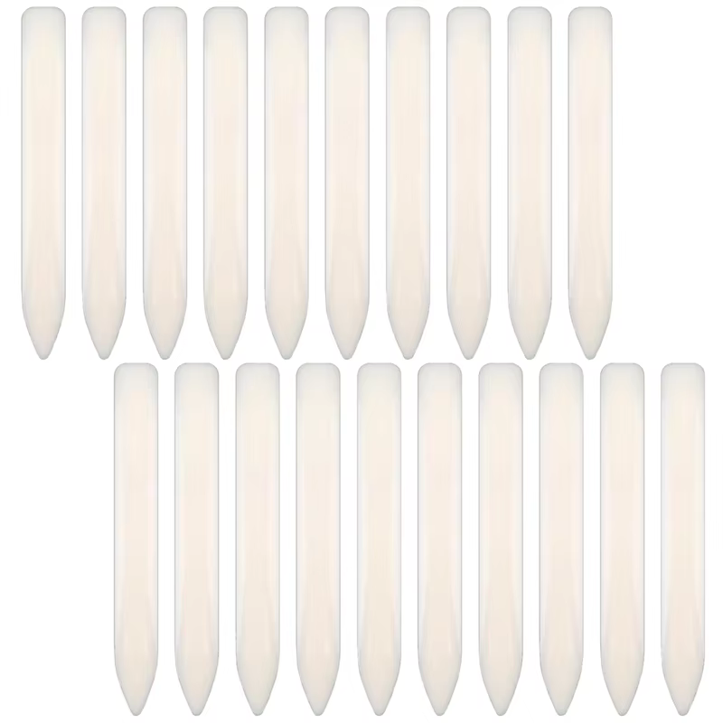 AT14 Lot de 20 outils de pliage en plastique, outil de pliage et de rainurage pour l'artisanat du pa