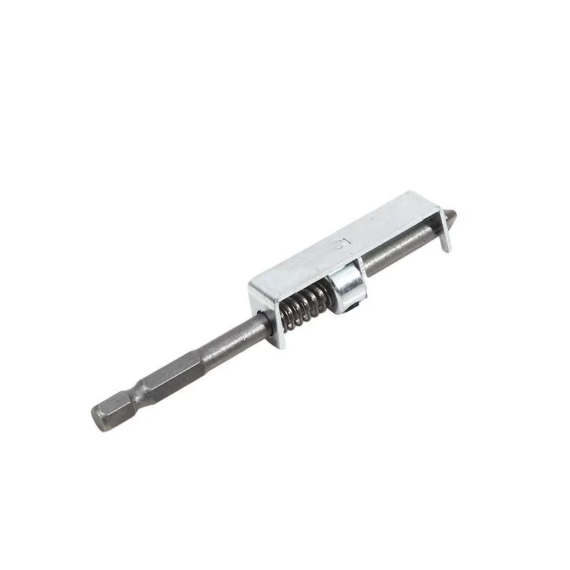 Mèche de perçage auto-serrante avec clé, guide de perçage stable, accessoire pour outil électrique, 