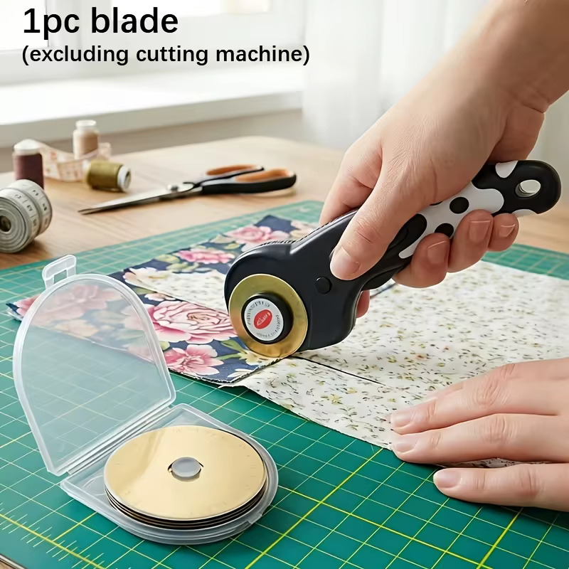 Lame de coupe rotative de 45 mm avec revêtement en titane, lame de remplacement circulaire universel