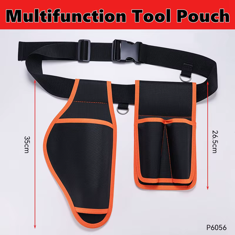 Sac de ceinture pour cisailles électriques de jardin avec compartiment de rangement pour batterie et