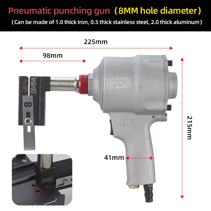 HIFESON pistolet de forage à percussion pneumatique pistolet de poinçonnage à Air machine de forage 